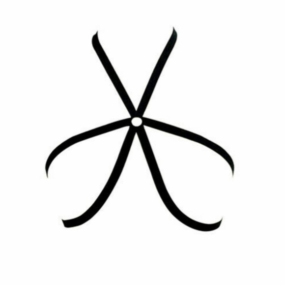 Black Strappy Hollow Cage Harness Bralette - Picture 2 of 3